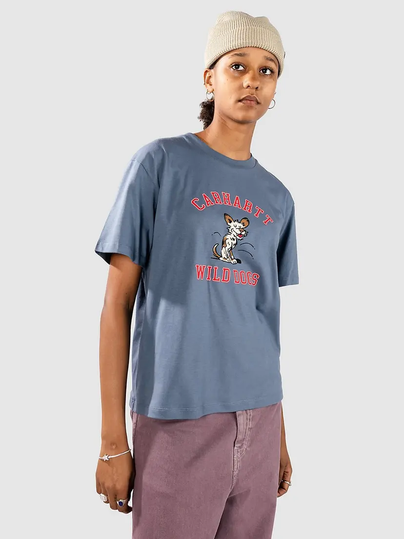 Carhartt Wip Carhartt WIP Wild Dog T-skjorte blå