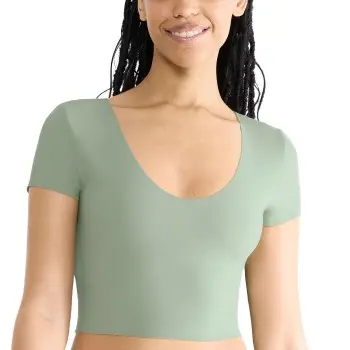 Sloggi Sloggi ZERO Feel 2 0 Crop Top Mint X-Small Dame