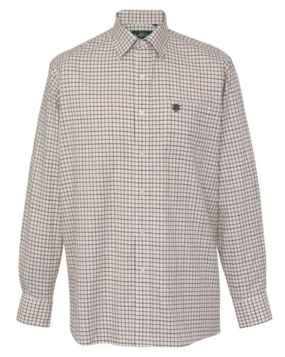 Alan Paine Alan Paine M's Ilkley Shirt Red Check