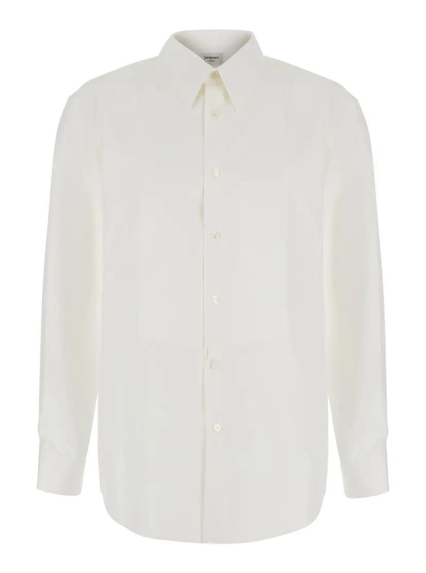 Saint Laurent Saint Laurent Skjorter – Hvit