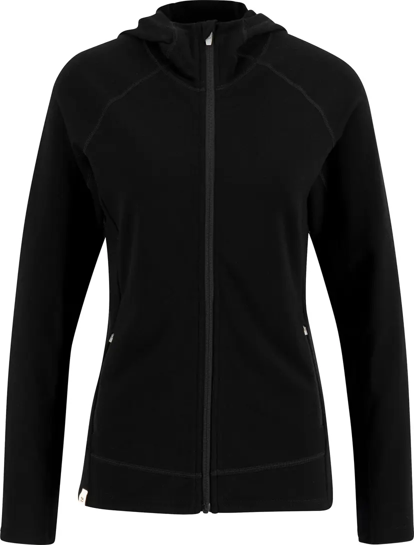Ulvang Ulvang Women's Alltime Bridge Hoodie Full Zip Midlayer Black