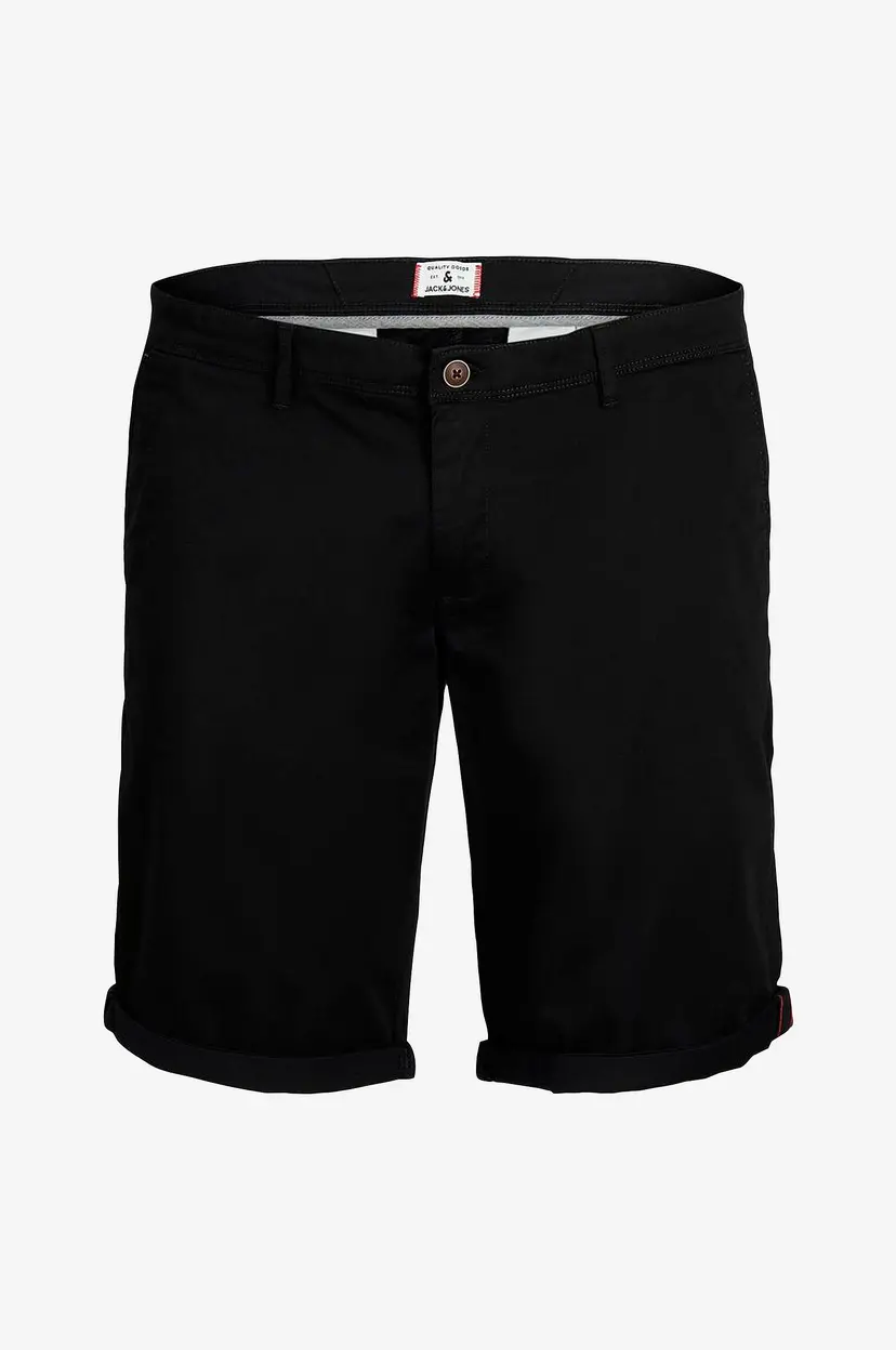 Jack & Jones Plus Shorts jjiBowie jjShorts Solid SA PS - Svart