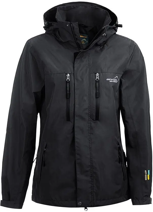 Arrak Outdoor Arrak Outdoor Arrak W's Rain Jacket Black