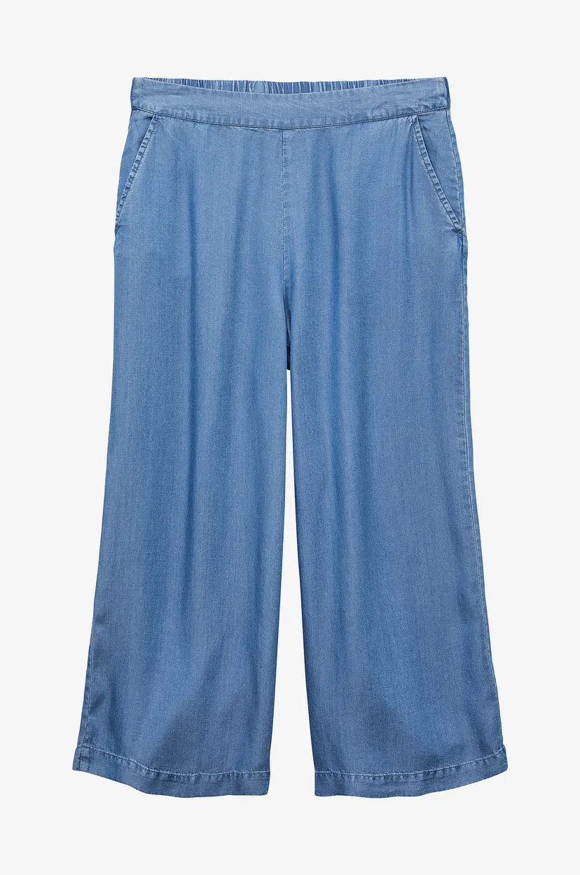 Vero Moda Bukser vmBree MR Wide Tencel Culotte - Blå