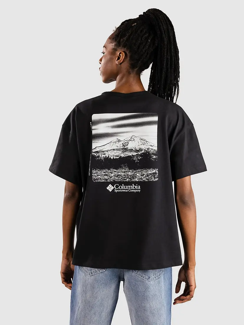 Columbia Columbia Csc Heavyweight Graphic T-skjorte svart