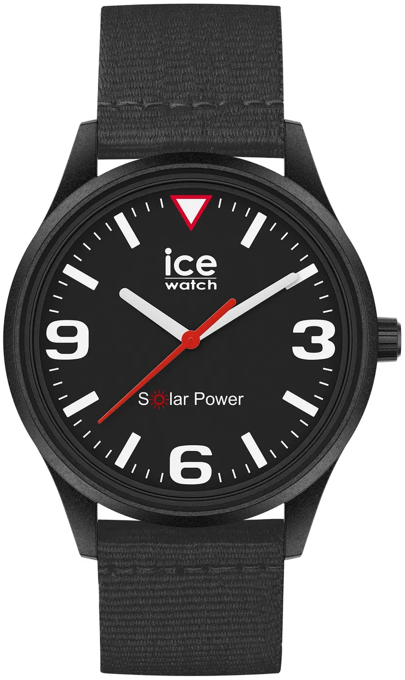 Ice-Watch Ice Watch 020058 Ice Solar Power Sort/Tekstil Ø40 mm
