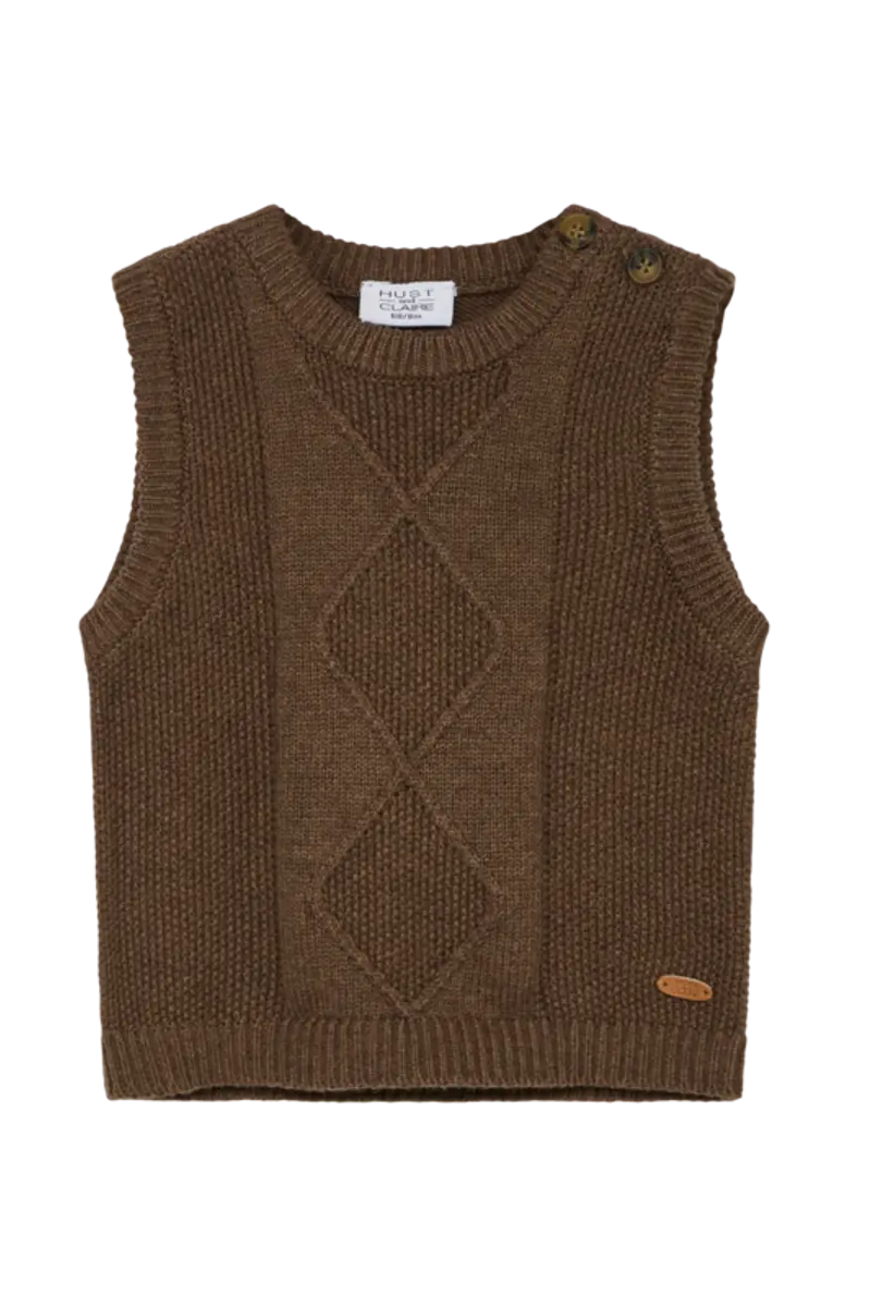 Hust and Claire Hust and Claire  Perrie Vest Cub brown (80 / 1 år)