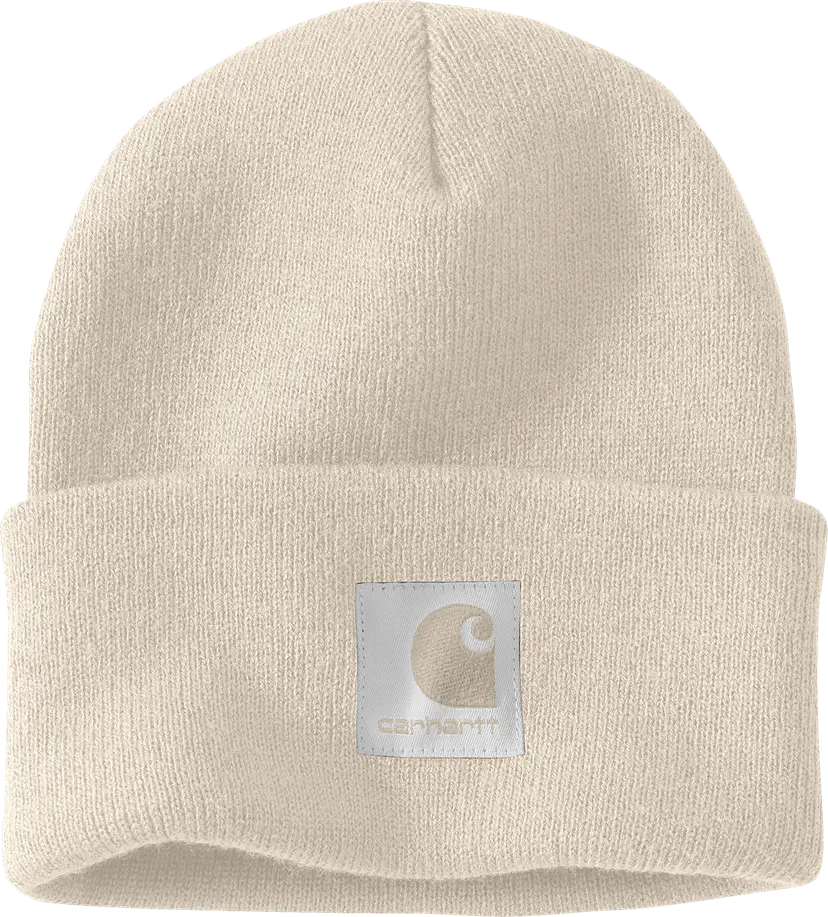 Carhartt Carhartt Satin Lined Cuffed Beanie Oat Milk
