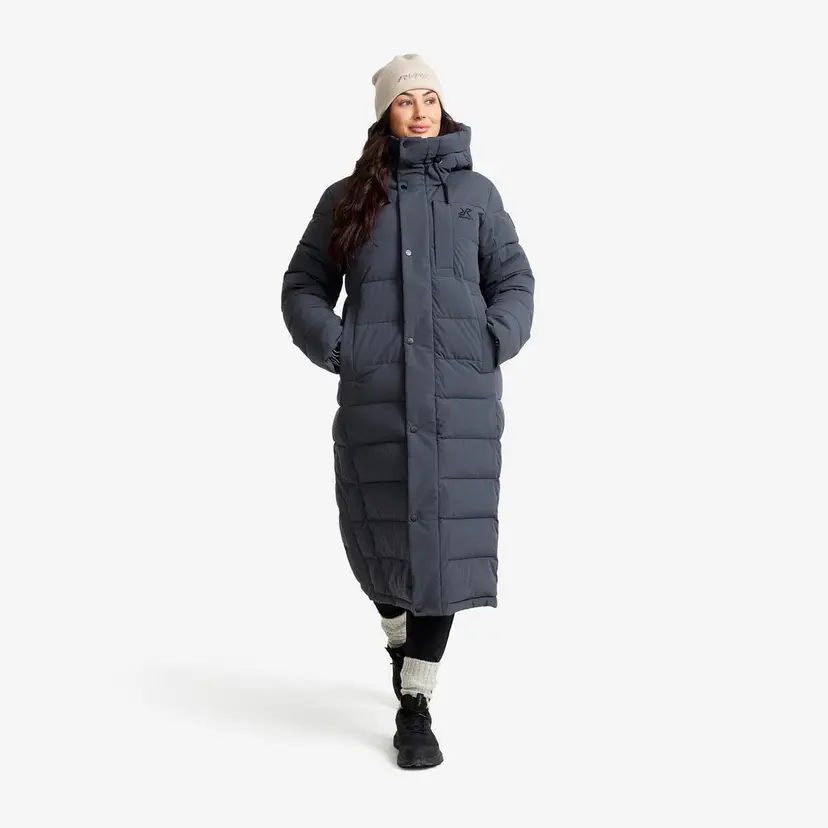 RevolutionRace Scenic Insulated Long Parka Dame India Ink