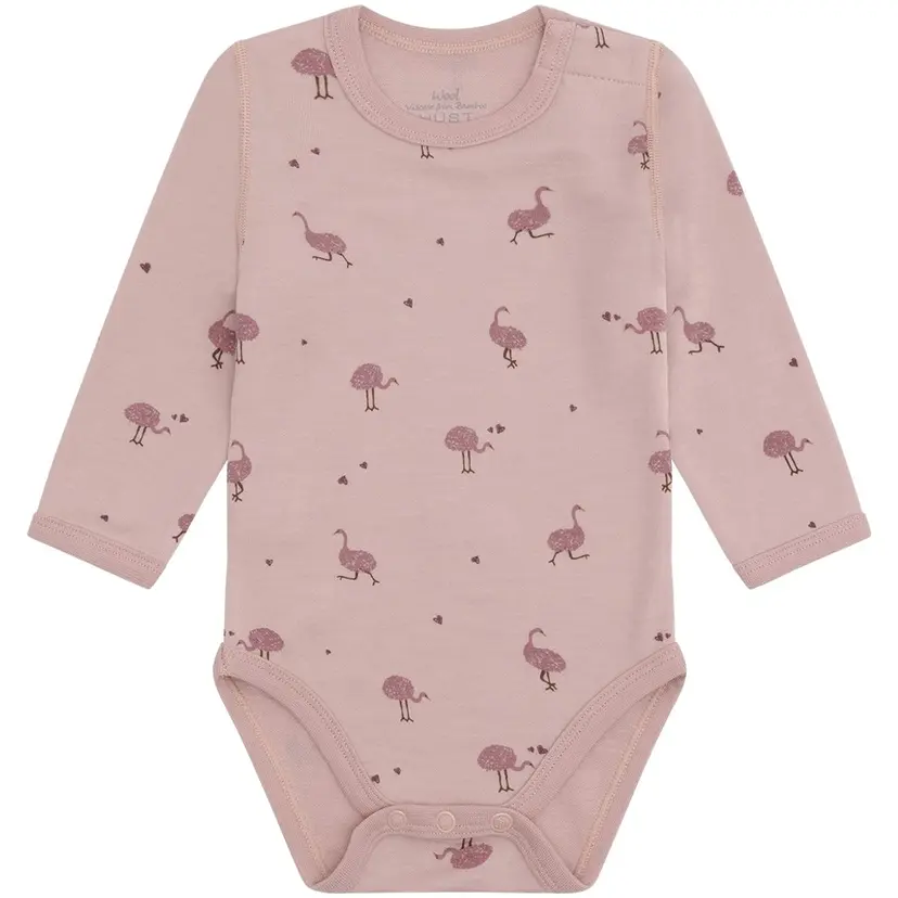 Hust and Claire Hust and Claire Baloo Ostrich Body Ull/Bambus Adobe Rose (98 /3 år)