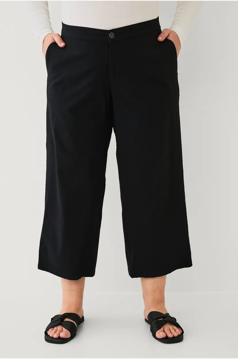 Zizzi Bukser jEva 7/8 Pant - Svart