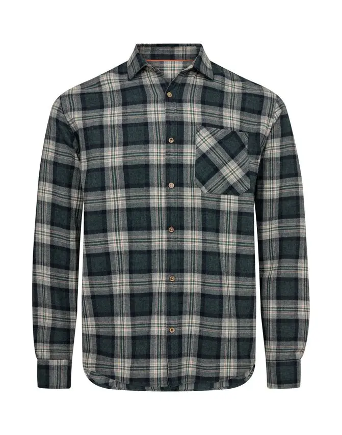 SALT Flannel shirt l/s modern fit