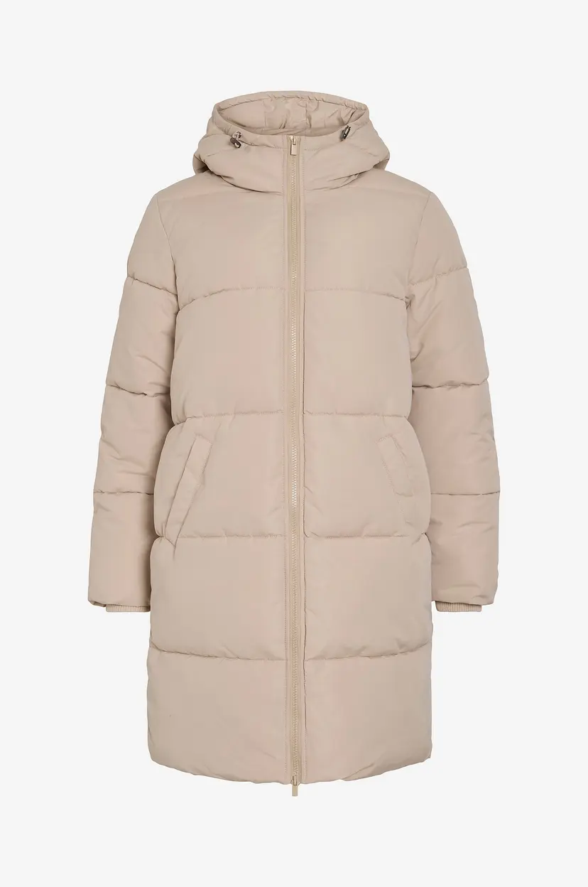 Vila Kåpe viTrust Long Jacket/4 - Beige