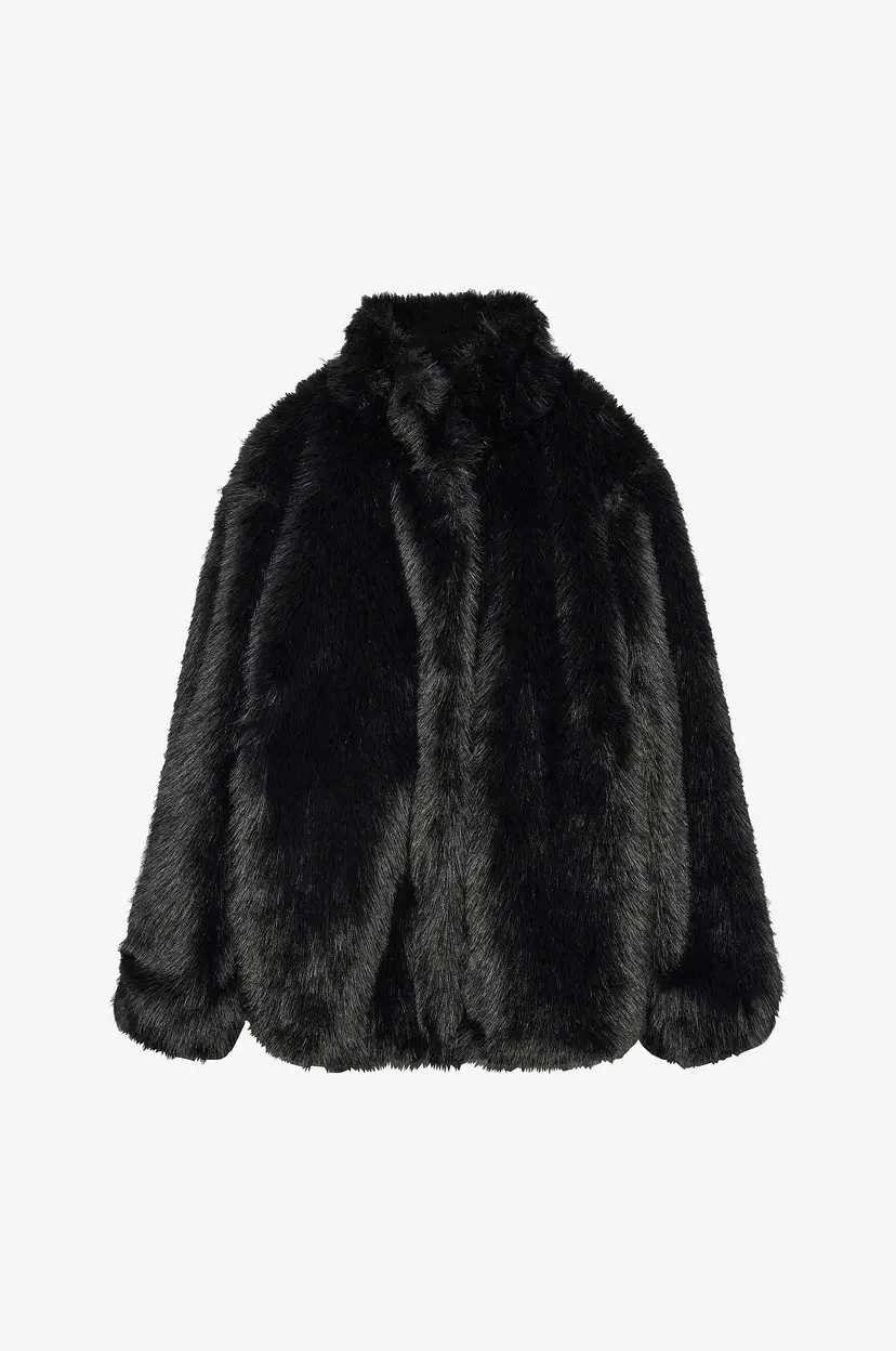 Vero Moda Curve Fuskepels vmcMonroe Short Jacket Cur - Svart