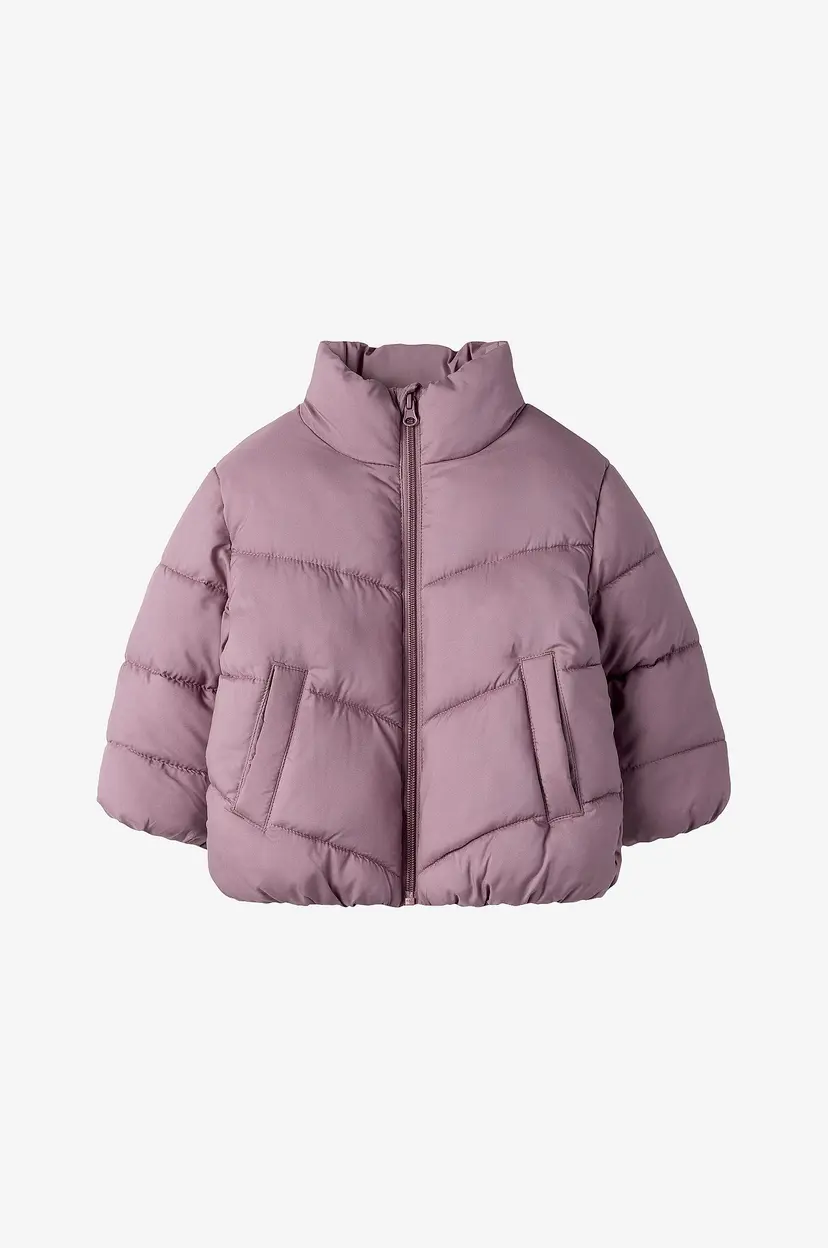 NAME IT Pufferjakke Nmfforty Puffer - Lilla
