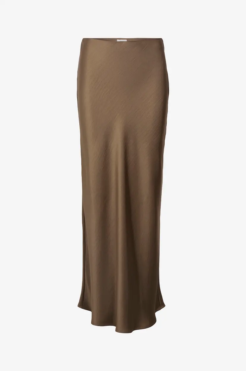 Object Collectors Item Maxi skjørt objChilli MW Long Skirt - Brun