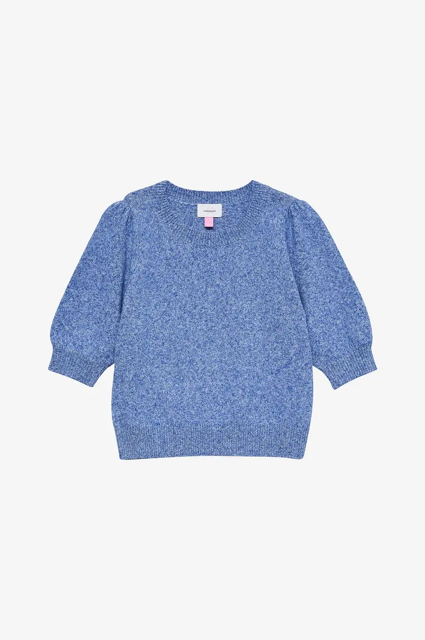 Vero Moda Girl Pullover vmDoffy 2/4 O-neck Pullover GA Girl - Blå