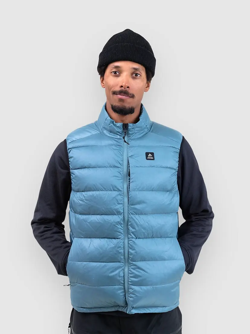 Jones Snowboards Jones Snowboards Re-Up Down Rec Fleecevest blå