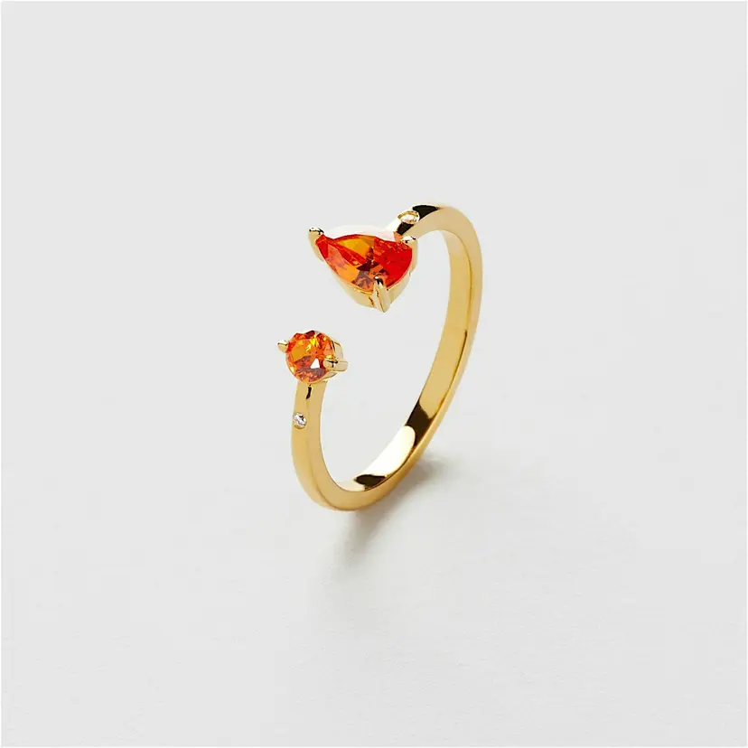 Safira Estelle Orange Ring