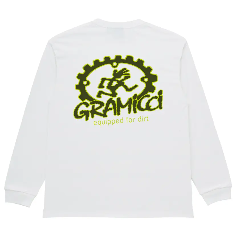 Gramicci Gramicci Equipped For Dirt L/S Tee White