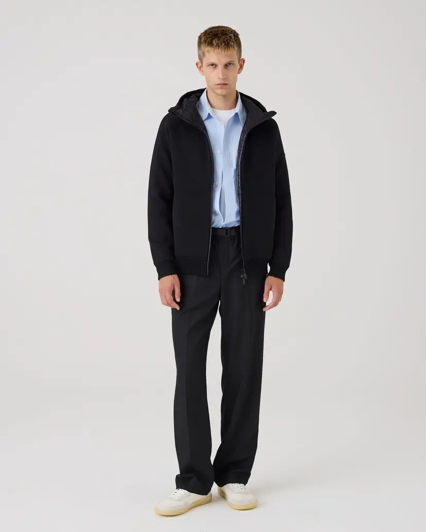 Unity Unity KN-SUNNY-AW26 Black Hooded jacket