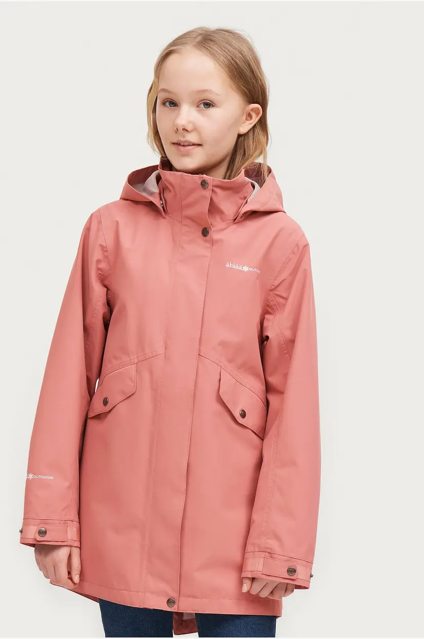 Áhkká Parkas Urban Outdoor Parka JR - Rosa