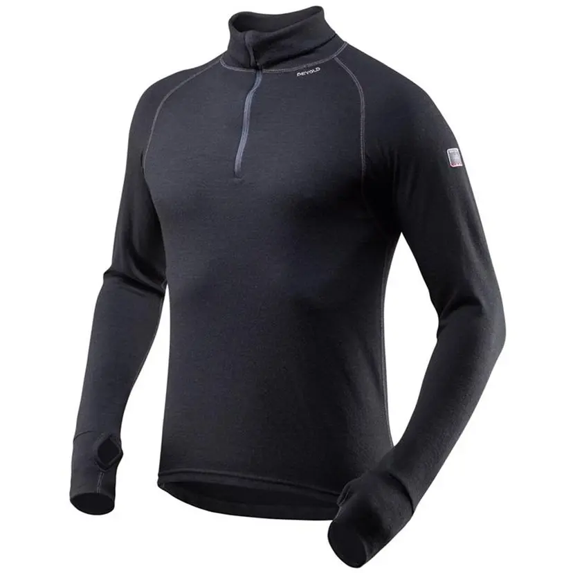 Devold Devold Men's Expedition Zip Neck Black