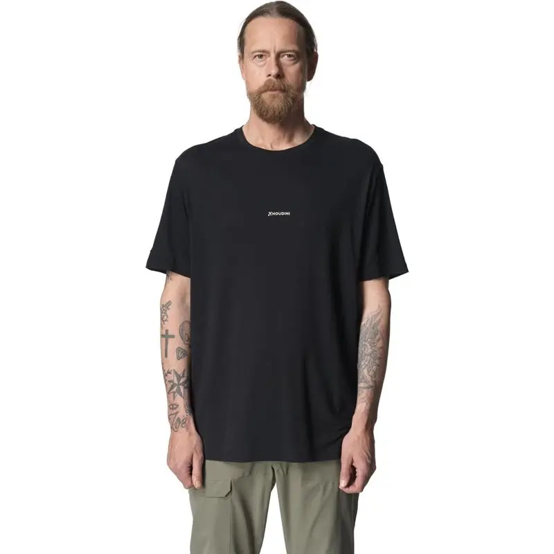 Houdini Houdini M's Tree Message Tee True Black / Houdini