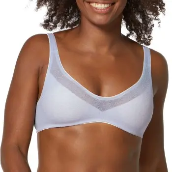 Sloggi Sloggi BH Oxygene Infinite Soft Bra Lysblå X-Small Dame