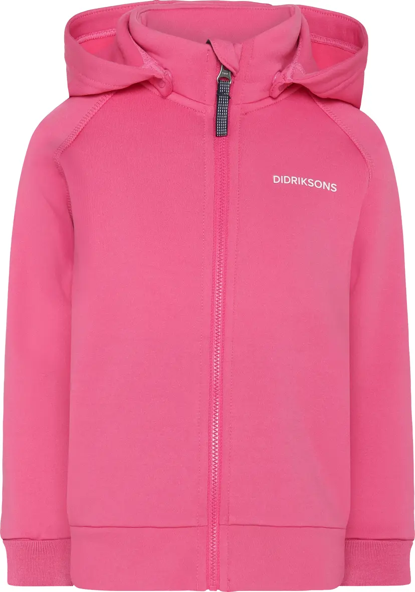 Didriksons Didriksons Kids' Siljan Full Zip Sweet Pink