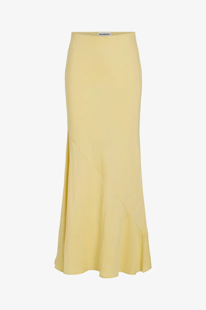 Rouge Edit Maxi skjørt Rouetienne HW Ankle Skirt - Gul
