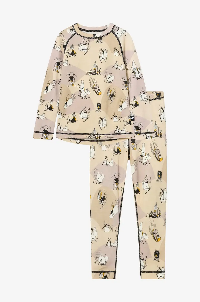 Reima Superundertøy Moomin Trivsam - Beige