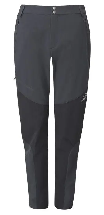 Rab Rab W's Torque Mountain Softshell Pants Beluga/Black