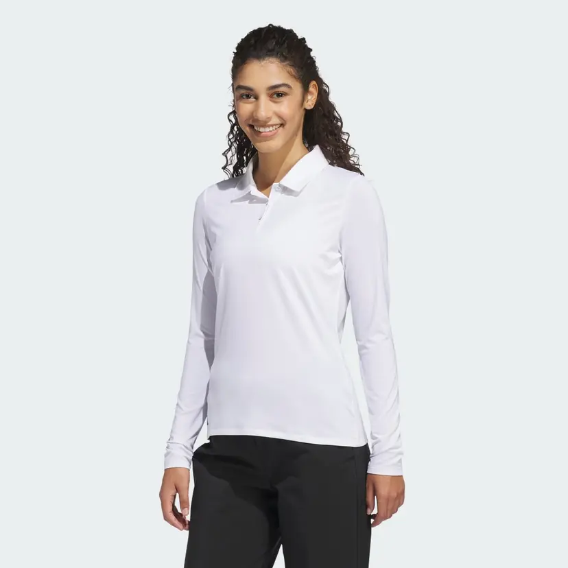 Adidas PERFORMANCE LONG SLEEVE POLOSKJORTE