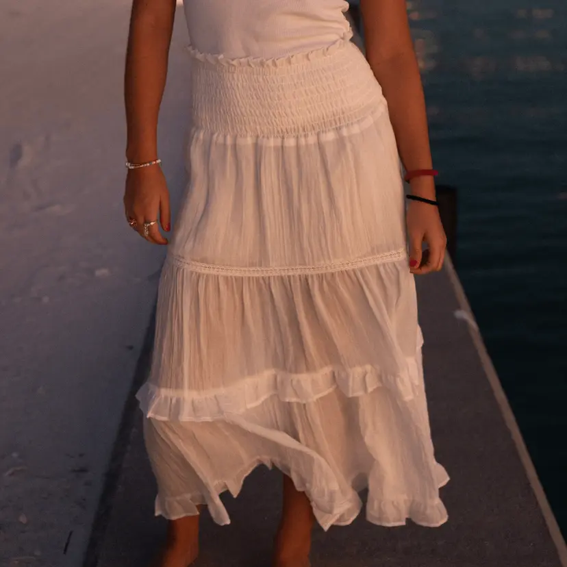 Vilje & Ve Vilje & Ve - Skjørt Amina Maxi White