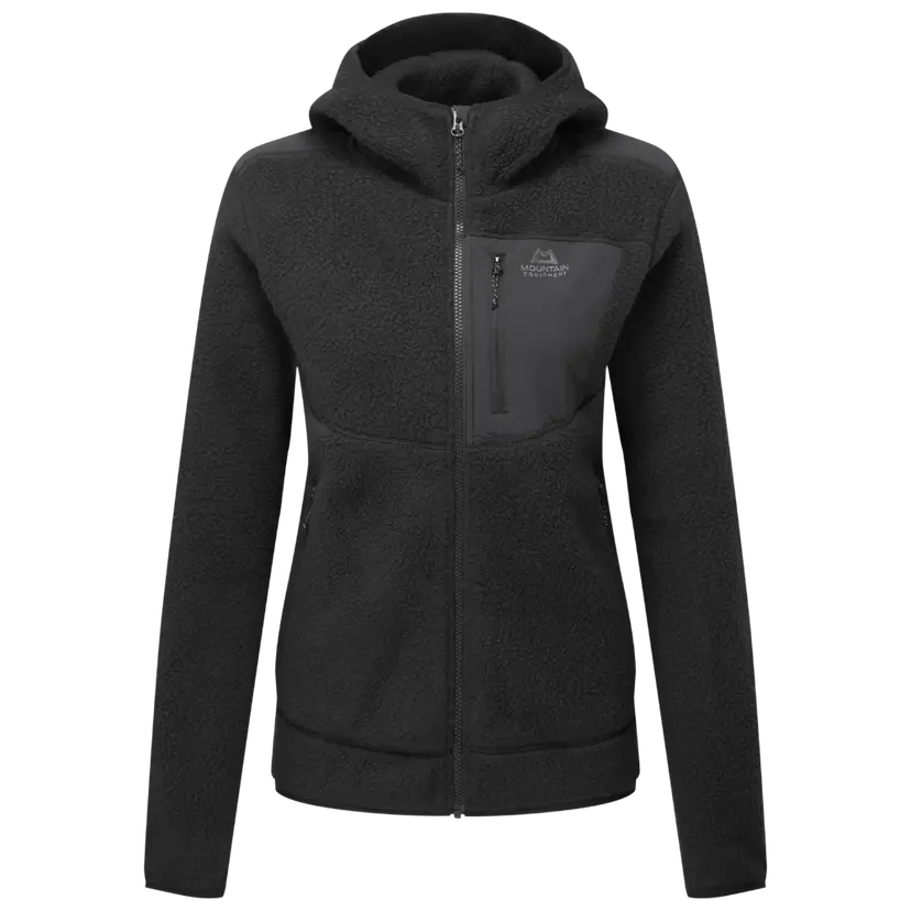 Mountain Equipment Mountain Equipment Highpile Hooded Womens Jacket Black