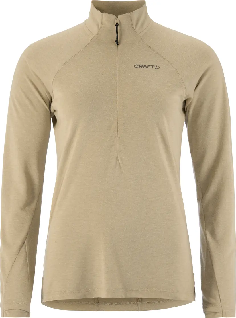 Craft Craft Women's Advance Subz Wool Longsleeve Tee 3 Hay/melange