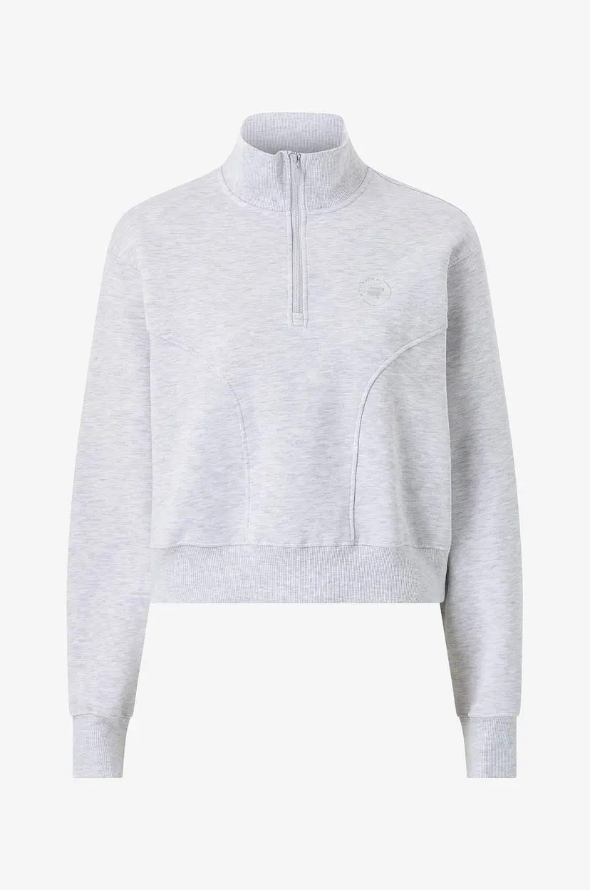 Rohnisch Collegegenser Base Sweat Half Zip - Grå