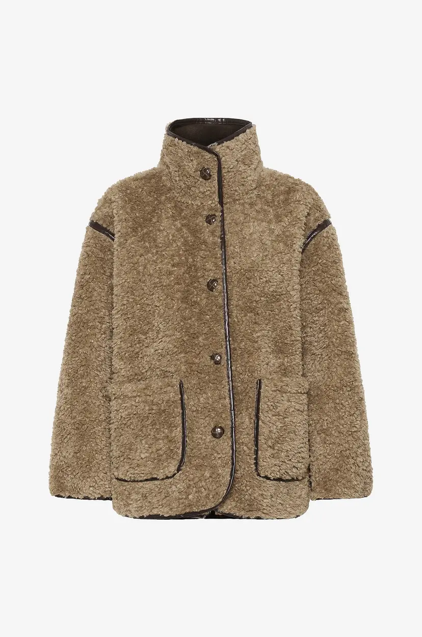 Saint Tropez Teddyjakke Samanthasz - Brun