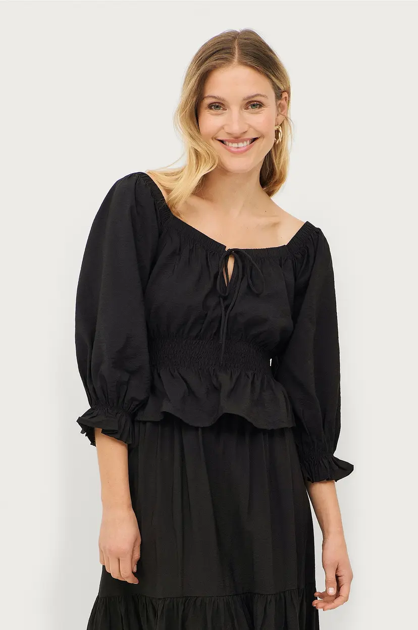 Ellos Collection Bluse Ellie - Svart