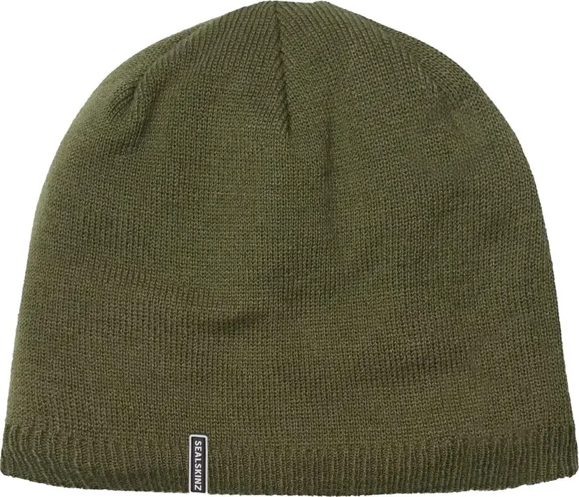 Sealskinz Sealskinz Cley Waterproof Cold Weather Beanie Hat Olive