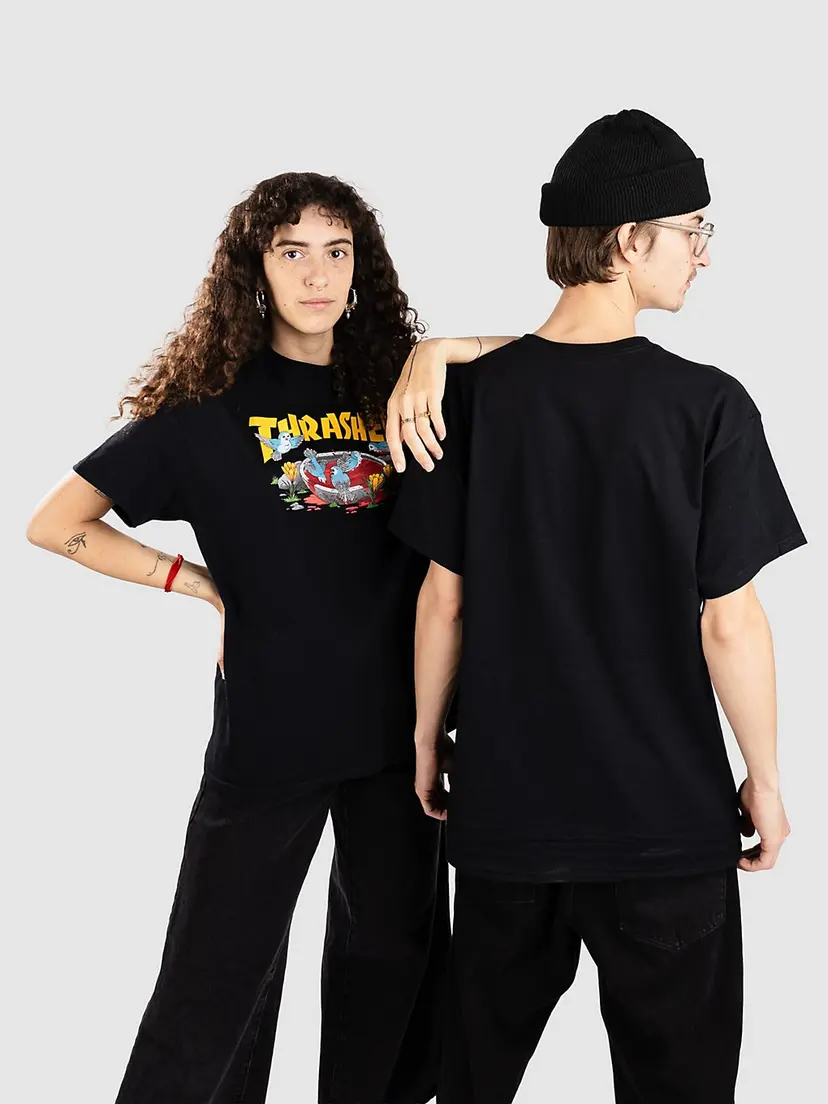 Thrasher Thrasher Blood Bath T-skjorte svart