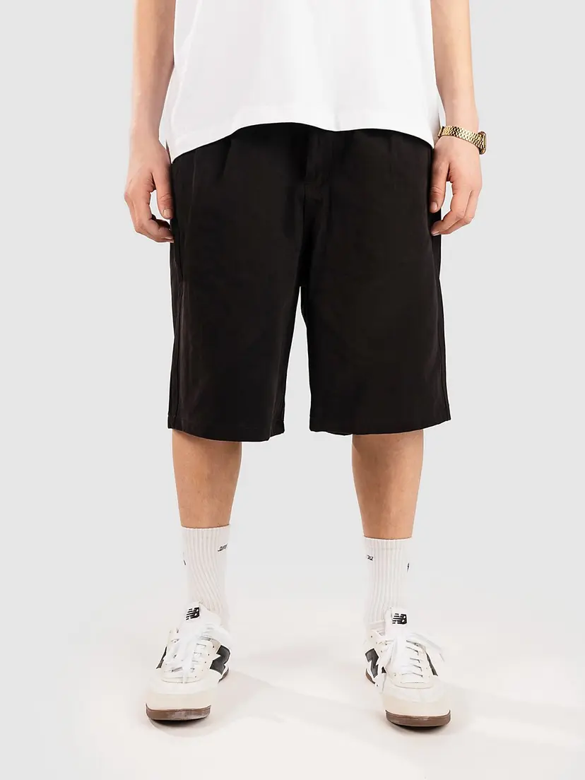 Blue Tomato Blue Tomato Pleated Shorts svart