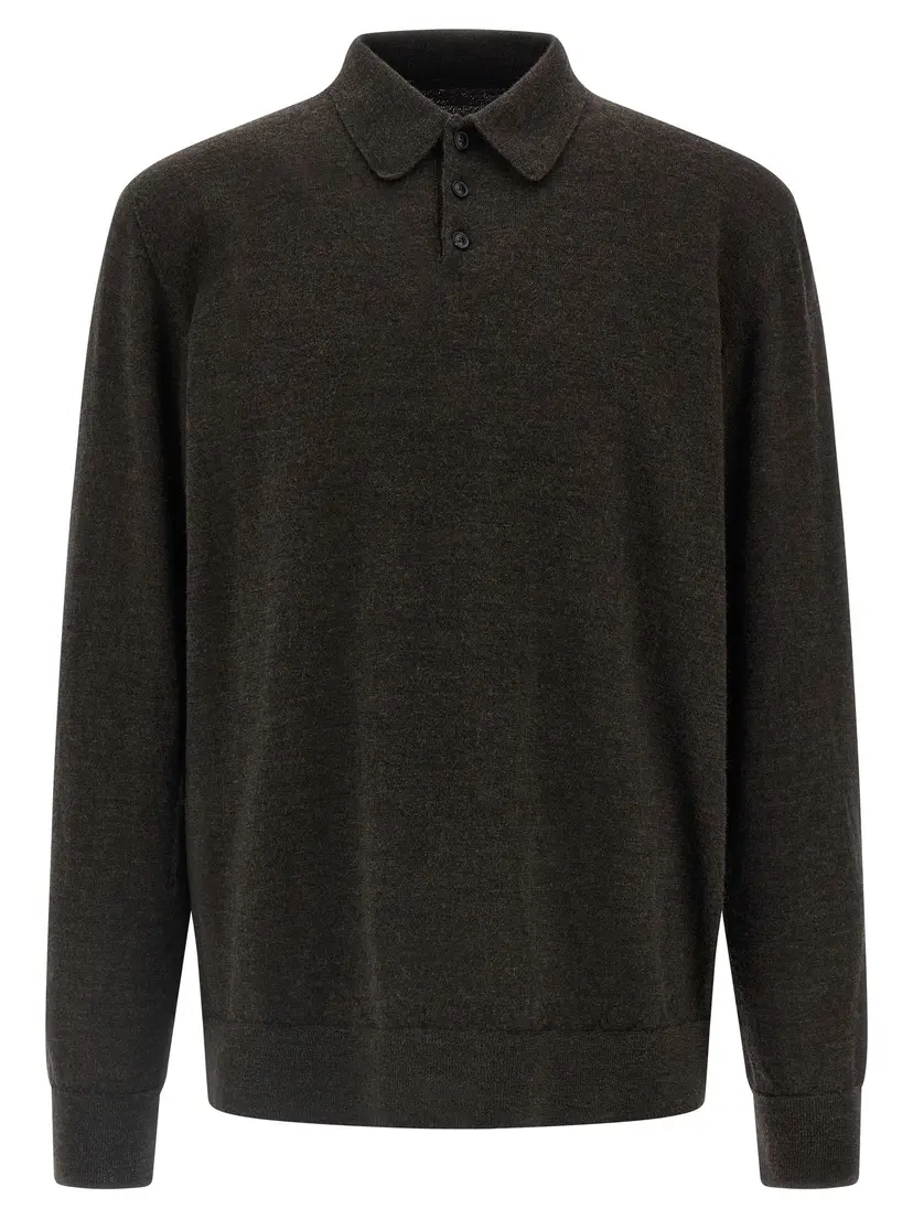 Maison Margiela Maison Margiela Strikkegensere – Brun
