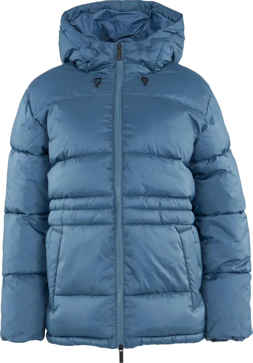 Knowledge Cotton Apparel Knowledge Cotton Apparel Women's Thermore™ Short Puffer Jacket Thermoactive™ China Blue