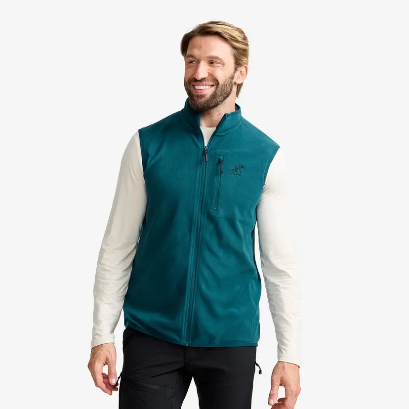 RevolutionRace Hiker Fleece Vest Herre Legion Blue