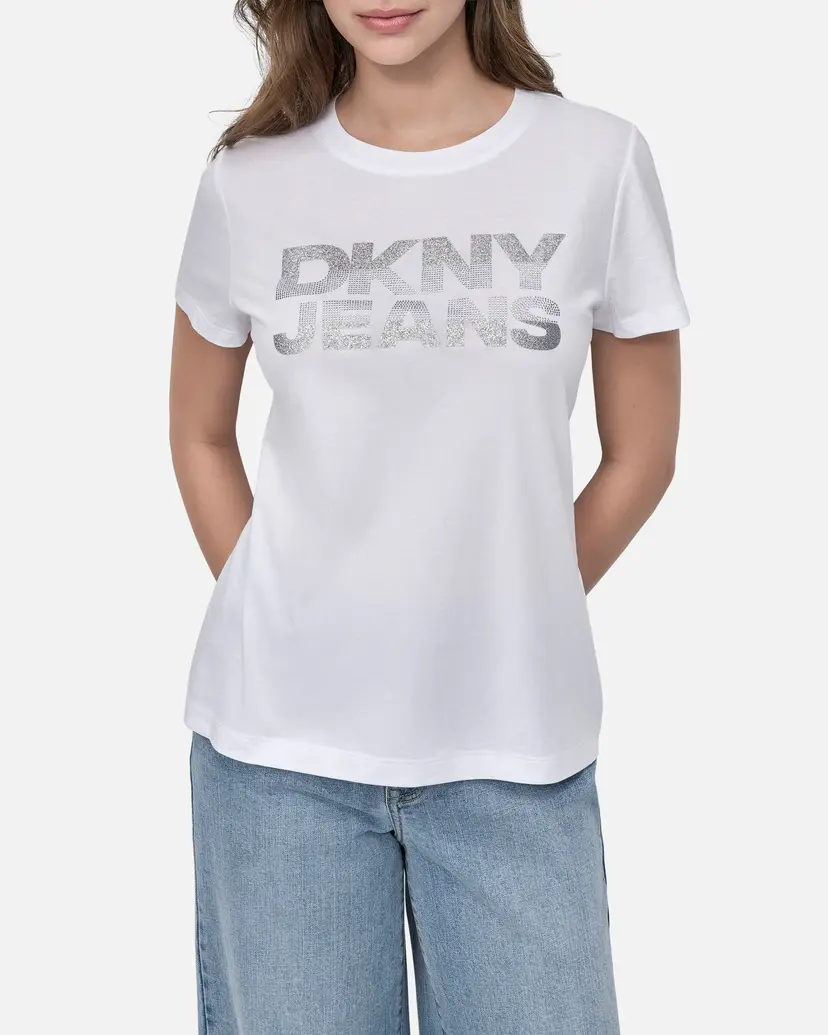 DKNY Jeans DKNY Jeans DJ5T1508 White T-shirt