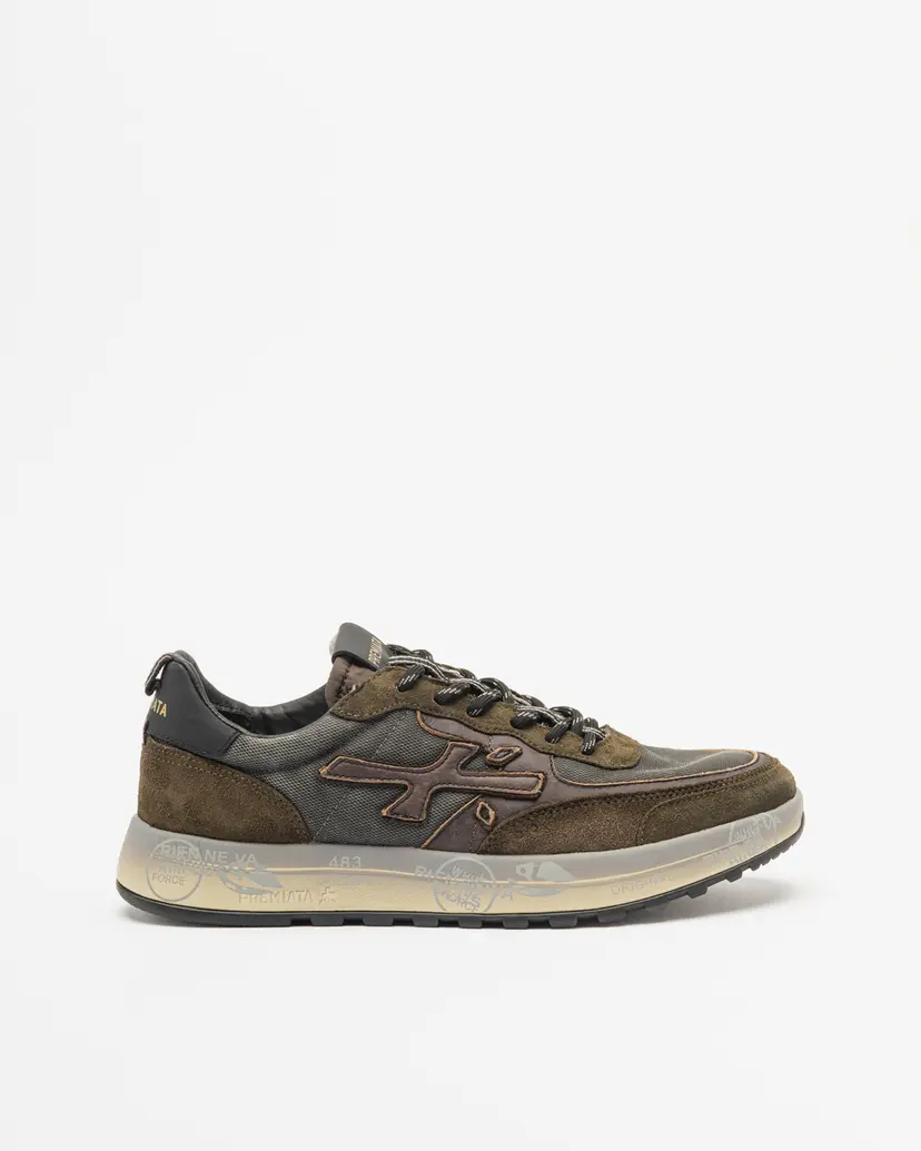Premiata Premiata NOUS 8685 Green Sneakers