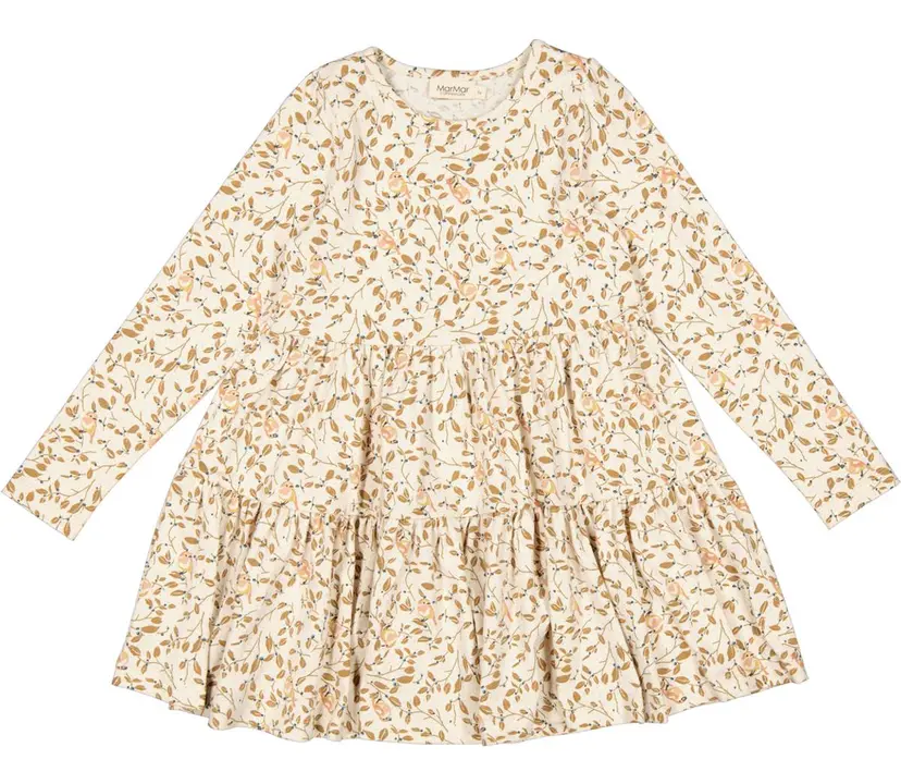 Marmar Copenhagen Marmar Jersey Print Dolly Kjole Rose Robin (98 /3 år)