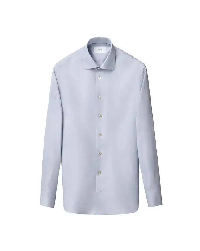 ETON Semi Solid Signature Twill Shirt